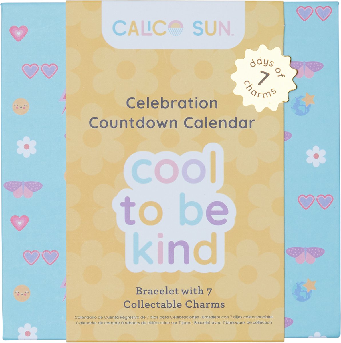 Calico-Sonnen-Countdown-Feierkalender, cool, um nett zu sein