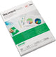 GBC-Laminierfolie – A4-Format – 2 x 37,5 Mikron – Packung mit 200 Stück