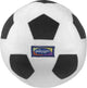 Playgro Baby-Plüschfußball – mein erster Ball – Babyball – Babyspielzeug – Fußballbaby – weicher Babyball – Rasselbaby – Babyball – Babyspielzeug – pädagogisches Babyspielzeug – Rassel – schwarz und weiß – Glocke – 13 cm
