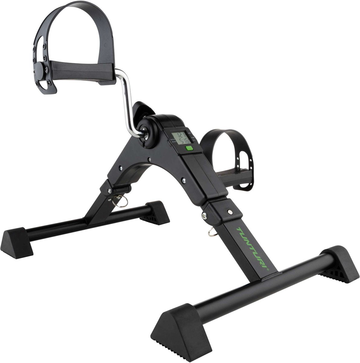 Tunturi Minibike Stuhlfahrrad – Heimtrainer – Minifahrrad mit einstellbarem Widerstand – Fahrradtrainer magnetisch gebremst – Schreibtischfahrrad – Schwarz