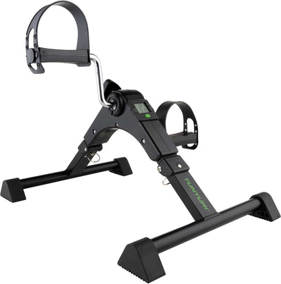 Tunturi Minibike Stuhlfahrrad – Heimtrainer – Minifahrrad mit einstellbarem Widerstand – Fahrradtrainer magnetisch gebremst – Schreibtischfahrrad – Schwarz