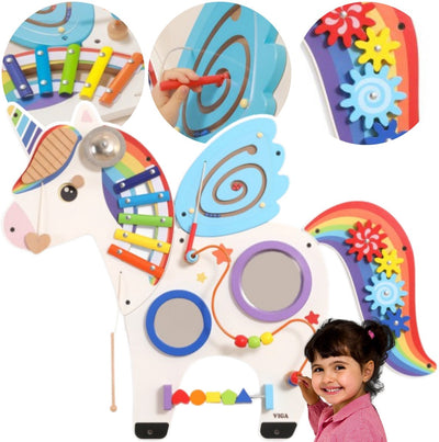 Vigatoys viga Toys® Wandspiel - Einhorn