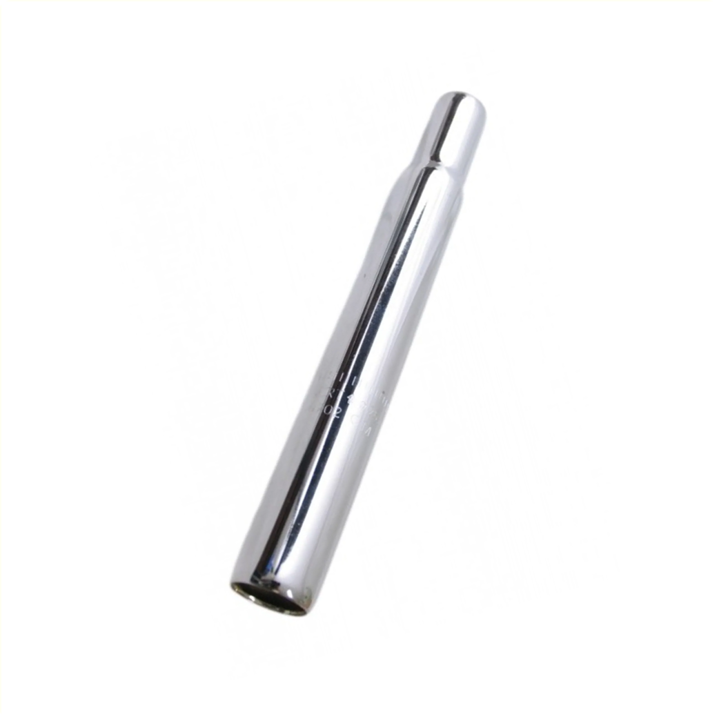 Sattelstütze Kerze ø25,6mm 350mm - silber verchromt