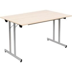 Klapptisch Sodematub ft128tpmu-6500 rechteckiger Ahorn
