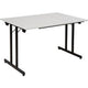 Klapptisch sodematub ft128tpmu-9100 rechteckig grau