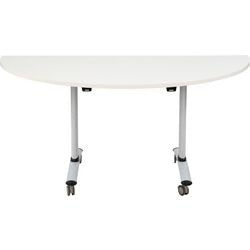Klapptisch Sodematub FTHV3168D-Q500 halbrund weiß