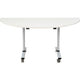 Klapptisch Sodematub FTHV3168D-Q500 halbrund weiß