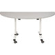 Klapptisch Sodematub FTHV3168D-R800 halbrund grau