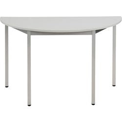 Tisch sodematub ft126dero-9515 halbrund grau