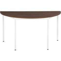 Tisch sodematub ft147dero-5c1c halbrund Walnuss