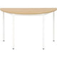 Tisch sodematub ft147dero-bc1c halbrund eiche braun