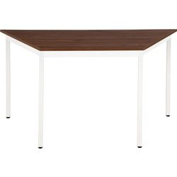 Tisch sodematub ft147trap-5c1c trapezförmiges Walnussholz