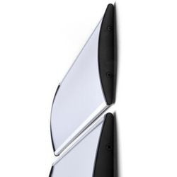 Informationstafel Showdown isa6 Aluminium Silber