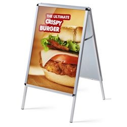 Straßenschild Showdown ZP50x70R32ME Aluminium Silber