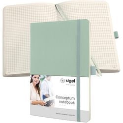 Schreibblock Sigel CO336 Softcover Mintgrün