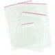 Grifftaschen beschreibbare Streifen 60 x 40 mm PP transparent