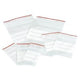 Grifftaschen beschreibbare Streifen 120 x 50 mm PP transparent