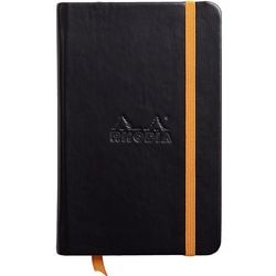 Notizbuch clairefontaine rhodia 118642c pu schwarz