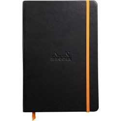 Notizbuch clairefontaine rhodia 118742c pu schwarz