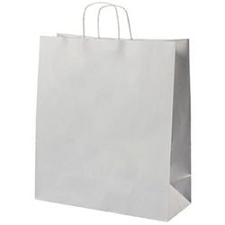 Papiertüte l weiß 28,8 l 400x160x450 mm