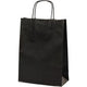 Papiertüte schwarz 8,7 l 240x110x330 mm