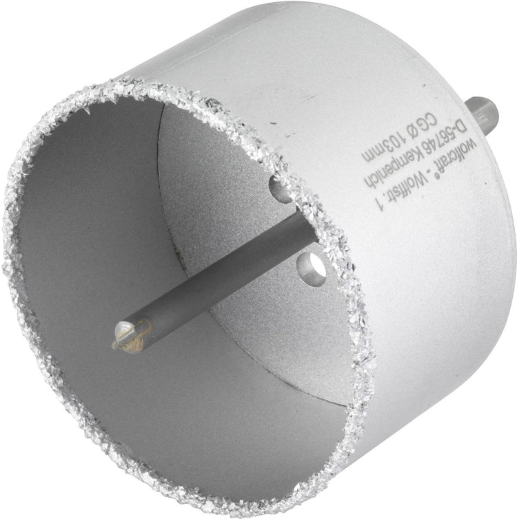 Wolfcraft - Lochsäge 103 mm - hartmetallbeschichtet mit Spanndorn - 3899000