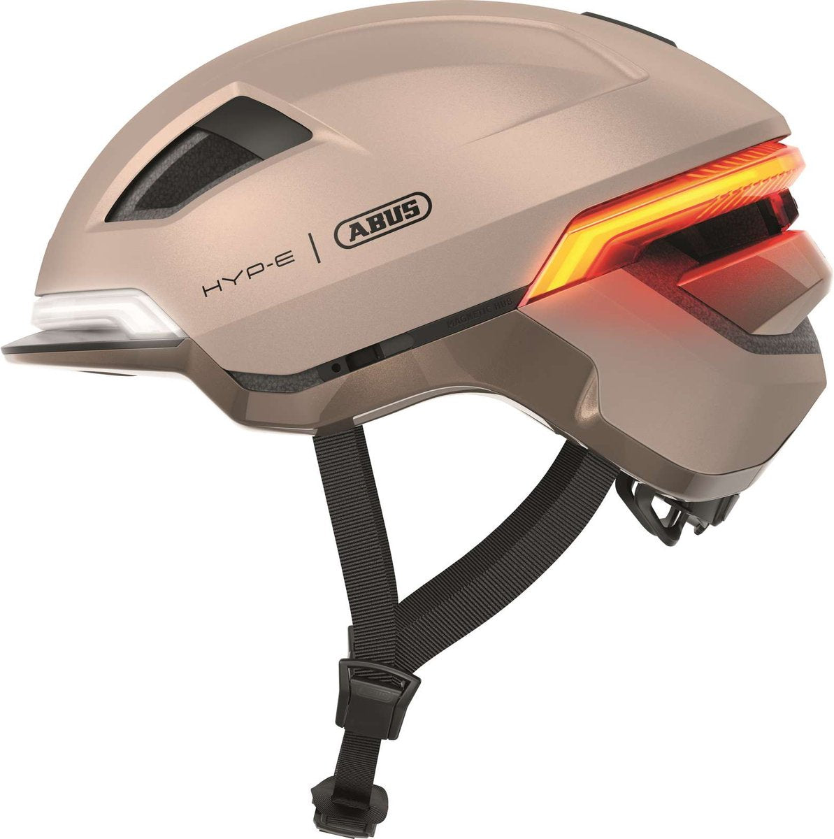 ABUS Smart Helm Hyp-e Champagner Gold S 51-55 cm