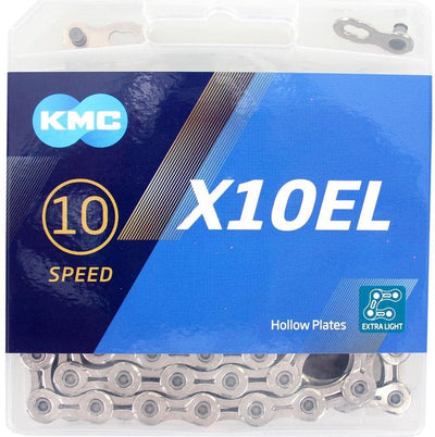 KMC Fahrradkette X10EL - Silber - 10-fach - 114 Glieder