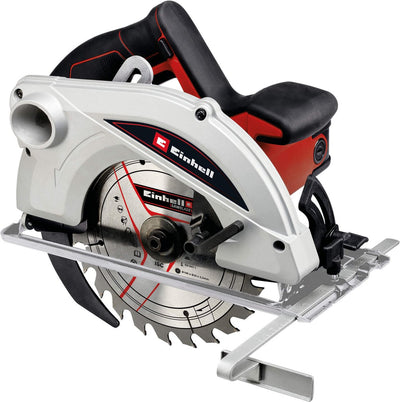 Einhell Kreissäge TC-CS 1410 - 1410 W - 5.500 t min - ø190 - max. Schnitttiefe bei 90° 45°: 67 46 mm - inkl. 1x Sägeblatt (ø190x16 30x2,4 mm 24 Z)