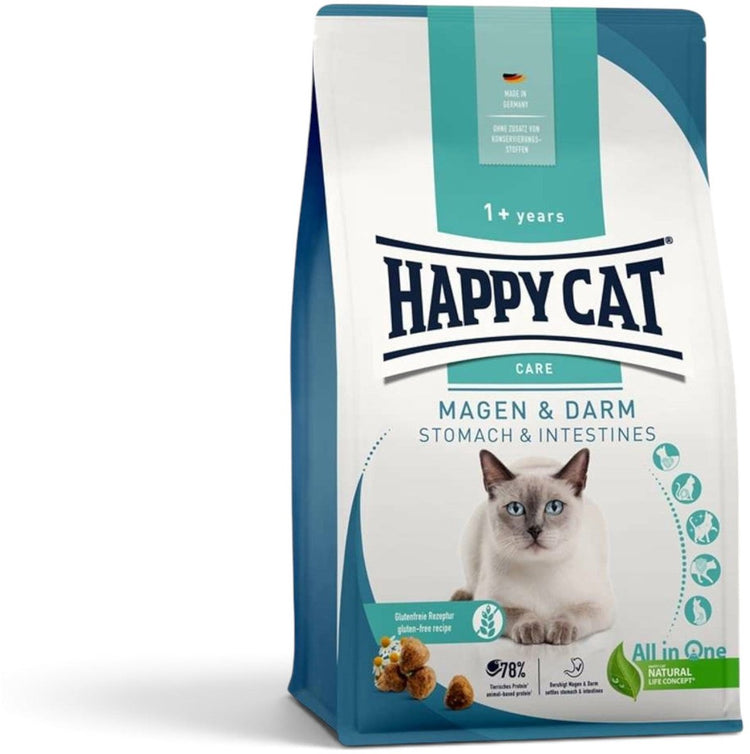 Happy Cat Care Magen- und Darmfutter für Katzen – 4 kg