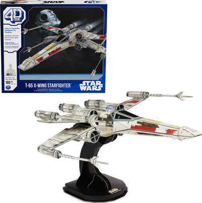 4D Build Star Wars – T-65 X-Wing Starfighter – 3D-Puzzle – 160 Teile – Bausatz aus Pappe