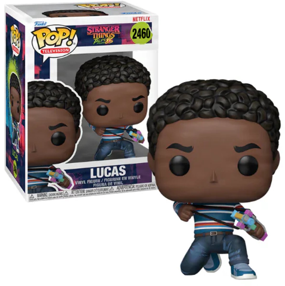 Funko-Pop! Fernsehen: Fremde Dinge aus dem Jahr 1985 – Lucas #2460