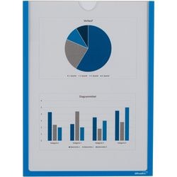 Informationsanzeigerahmen Ultradex Blau