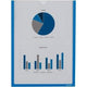 Informationsanzeigerahmen Ultradex Blau