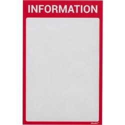 Rahmen Ultradex Informationen A4 rot