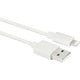 Act USB A bis Blitzlastdaten Kabel 1m Nylon White