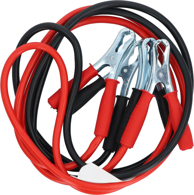 Carpoint Starterkabel-Set – für 12 24 Volt – farbcodierte Kabel – für Benzinmotoren bis 5500 cm³ – für Dieselmotoren bis 3000 cm³ – mit isoliertem Griff – Kabellänge 2,5 Meter