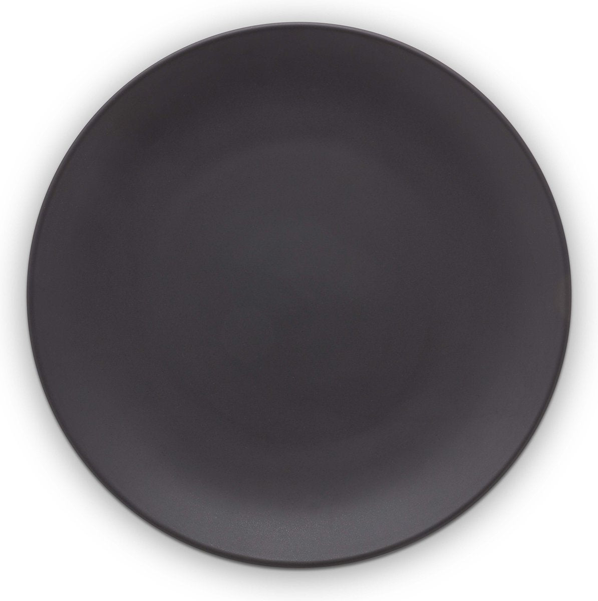Vtwonen Speiseteller – mattschwarz – Porzellan – 25,5 cm