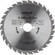 Wolfcraft - Kreissägeblatt 200x30mm - 30 Zähne - Sägeblatt für Kreissäge - Serie grün - 6379000