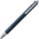 Lamy Swift Imperial Blue Tintenroller – schlichter Tintenroller mit flüssigem Schreibgefühl – robustes Edelstahlgehäuse mit einer Strichstärke B – inklusive Tintenroller Mine M 66 in Blau