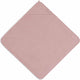 Jollein – Badeumhang aus Frottee 100 x 100 cm – Babyhandtuch mit Badeumhang, Schal, Badeponcho – Wildrosa