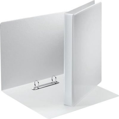 Esselte Essentials Panorama-Ringbinder A4 – 2-Ring – Rückenbreite 38 mm – Weiß