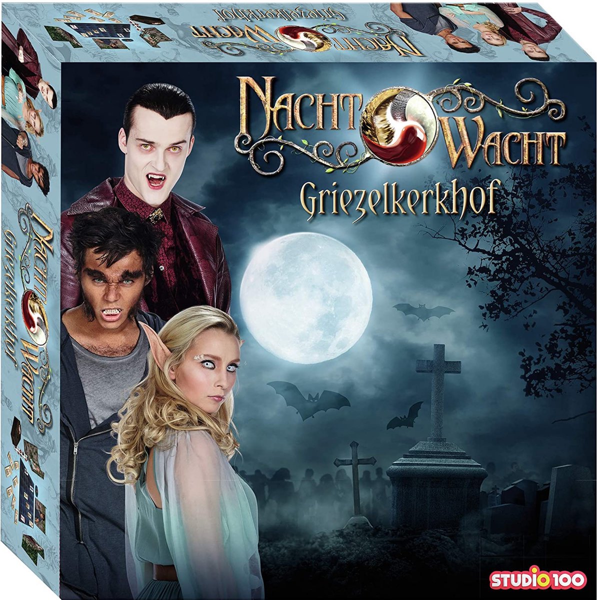 Night Watch Brettspiel – Der Horrorfriedhof – 2 bis 3 Spieler