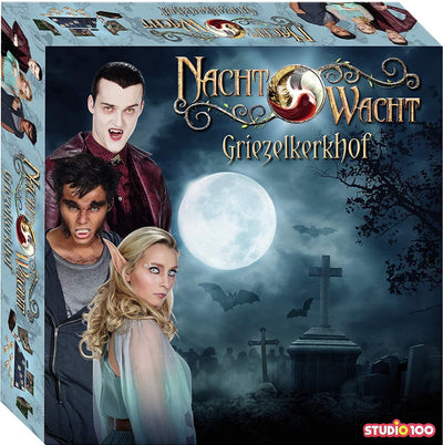 Night Watch Brettspiel – Der Horrorfriedhof – 2 bis 3 Spieler
