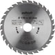 Wolfcraft - Kreissägeblatt 190x30mm - 30 Zähne - Sägeblatt für Kreissäge - Serie grün - 6377000