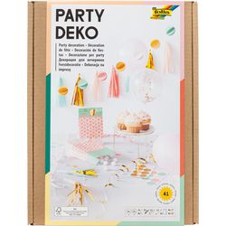 Partydekoration Folia Mädchenpapier mehrfarbig