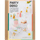 Partydekoration Folia Mädchenpapier mehrfarbig