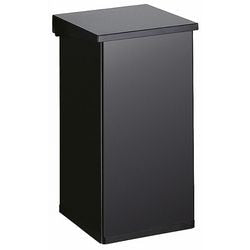 Dutchdesign Treteimer 31709755 pulverbeschichtetes Aluminium schwarz