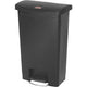 Rubbermaid Treteimer 76224559 Polyethylen schwarz