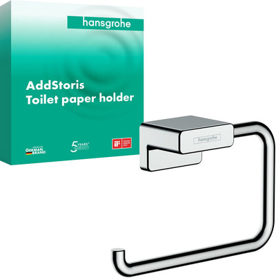 Hansgrohe addstoris Toilettenpapierhalter ohne Klappe Chrom